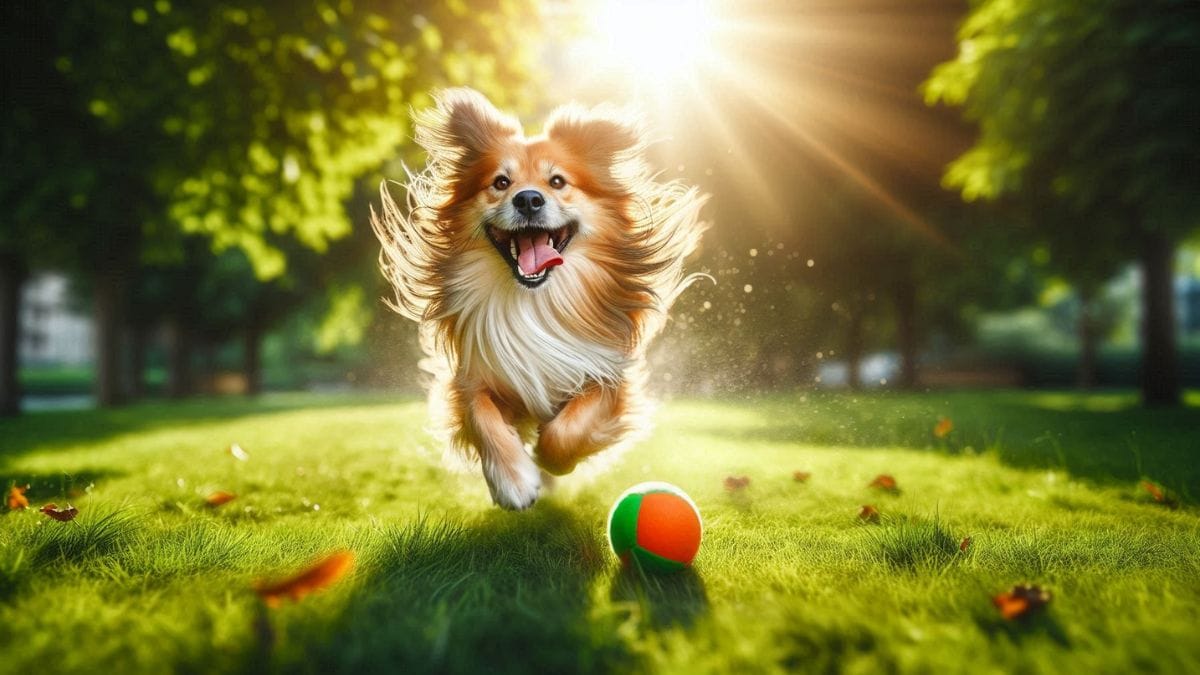 Best Dog Tips Blog – Dog Exercise and Outdoor Play Guide Happy dog running in park playing fetch – best dog tips blog exercise guide