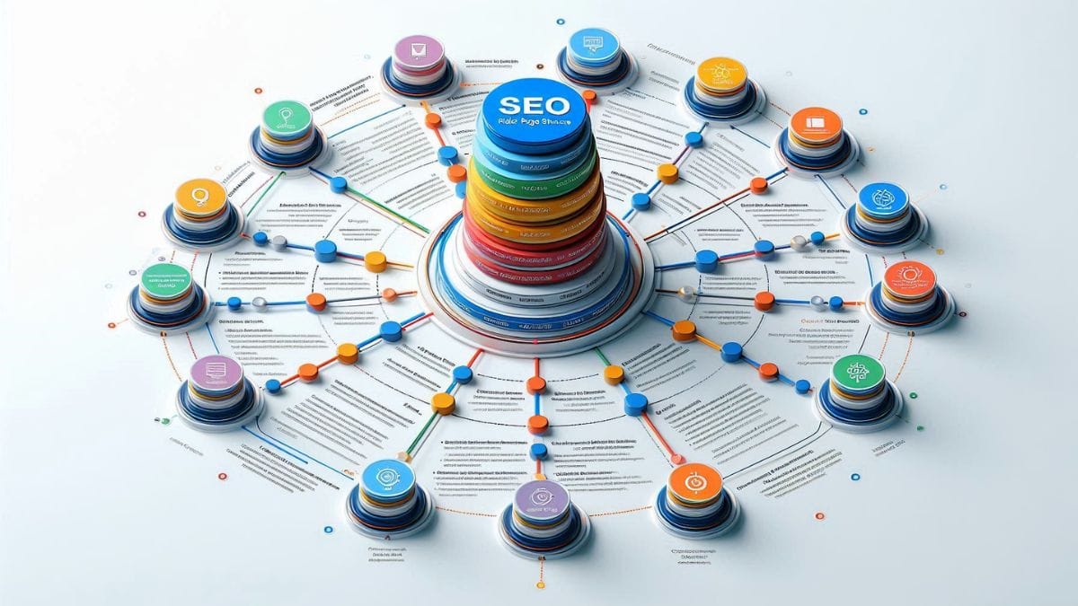 SEO pillar page and topic cluster structure for Denver blog strategy