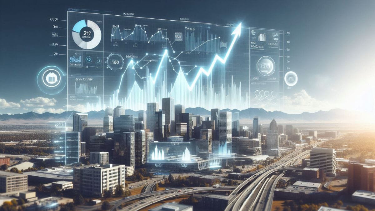 Denver SEO traffic growth analytics chart