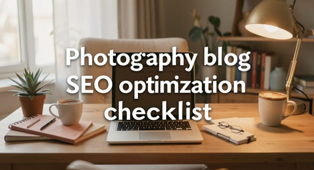 Photography blog SEO optimization checklist