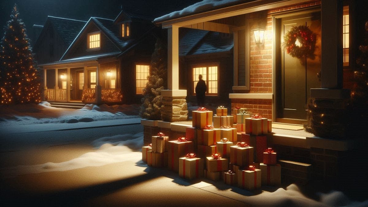 Holiday package theft risk during festive season