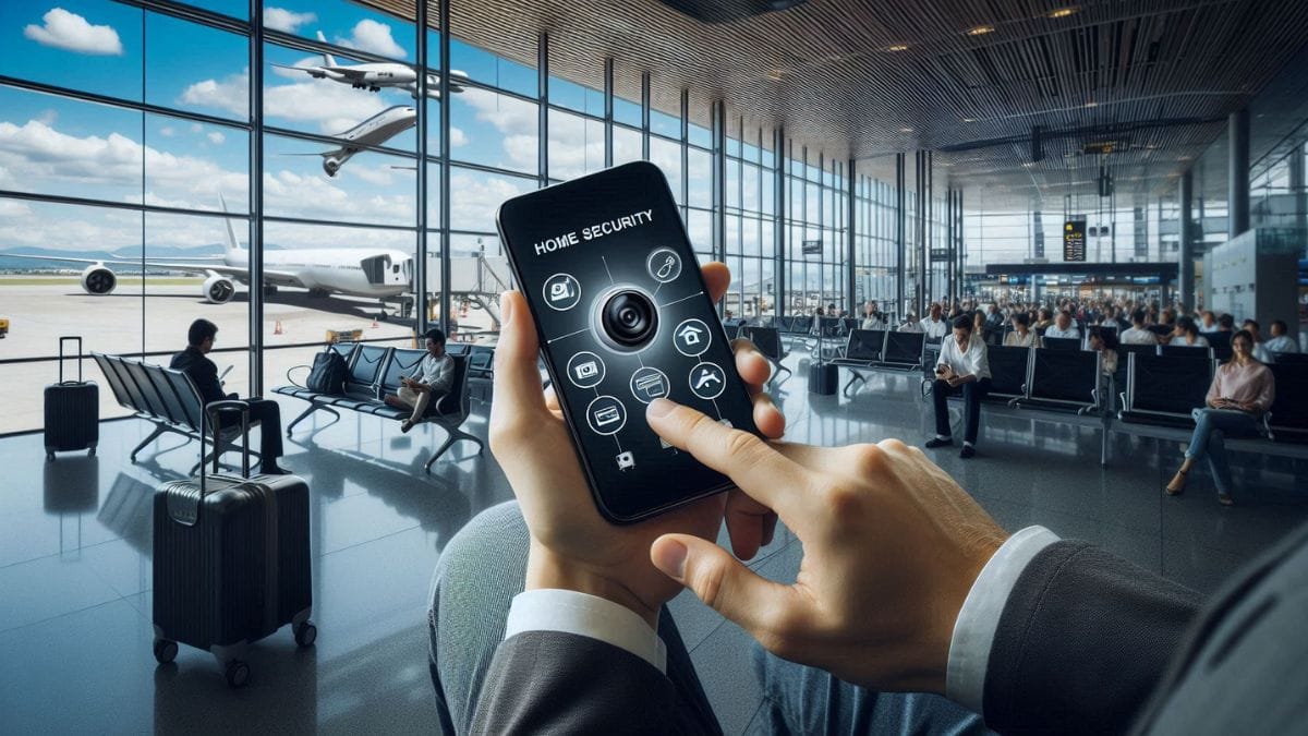 Remote home monitoring system using smartphone